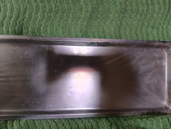 *Baixela de Aço Inox Retangular - (Nova)