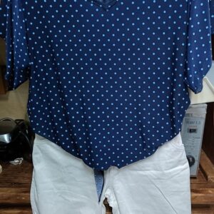 Calça Capri e Blusa Feminina com Nó - VOLTA ÀS AULAS