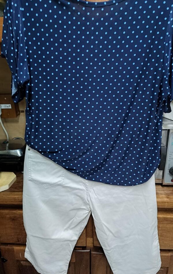 Calça Capri e Blusa Feminina com Nó - VOLTA ÀS AULAS - Image 3