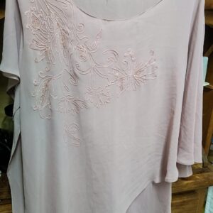 Blusa de Festa Lilás - tamanho GG