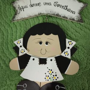 *Painel Decorativo com tema Corinthians para Meninas - (Novo)